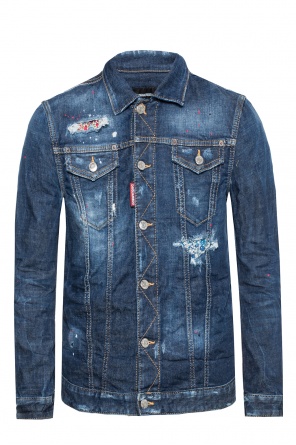 Stonewashed denim jacket, zdjęcie 1 Stonewashed denim jacket od Dsquared2